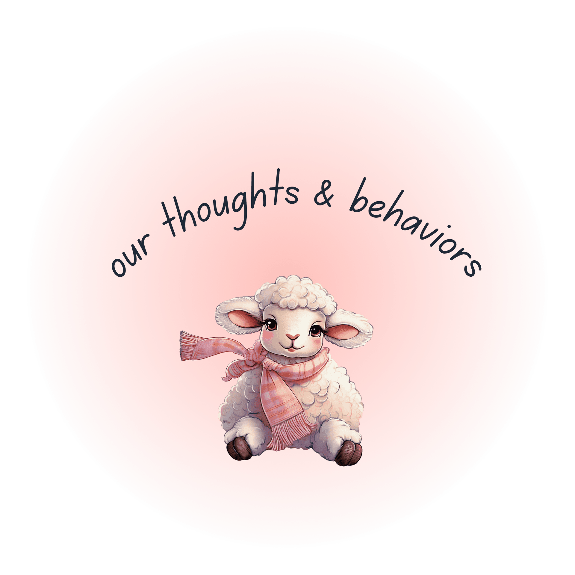 Meditative sheep